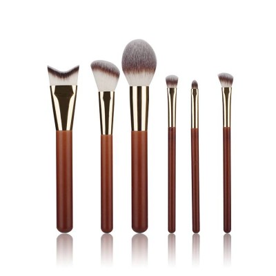 Wholesale Red Loose Powder Brush Blush Brush Makeup Brush Set Packaging In Large Stock